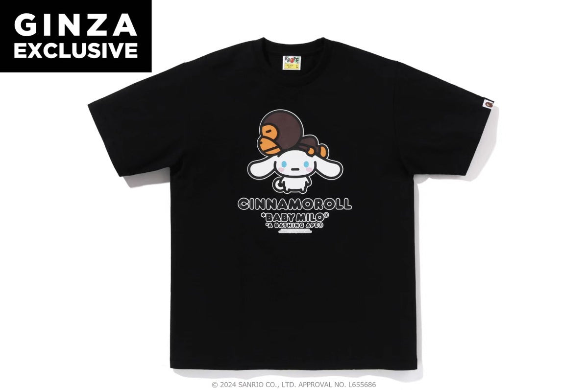 BAPE Baby Milo x Sanrio Characters Graphic T-Shirt Unisex