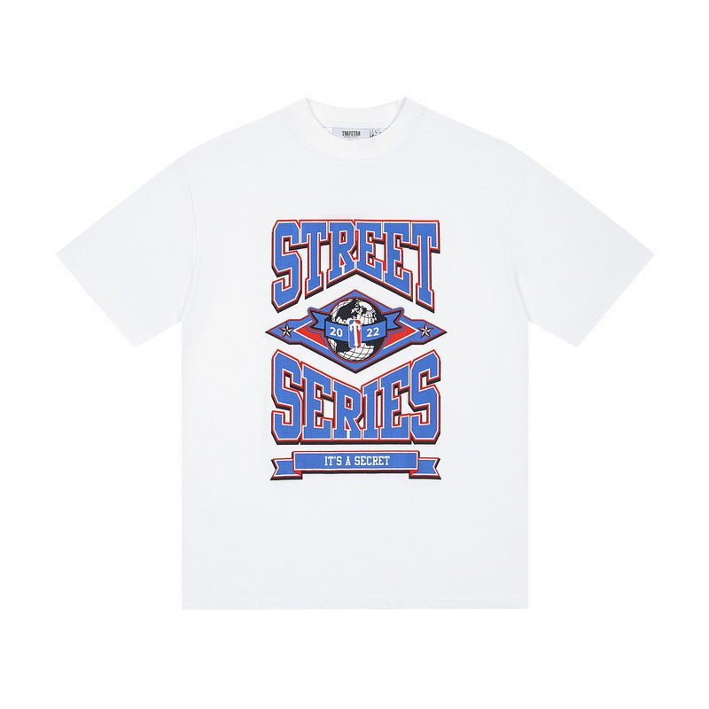 Trapstar Multi‑Graphic Print Oversized Tee Streetwear Unisex
