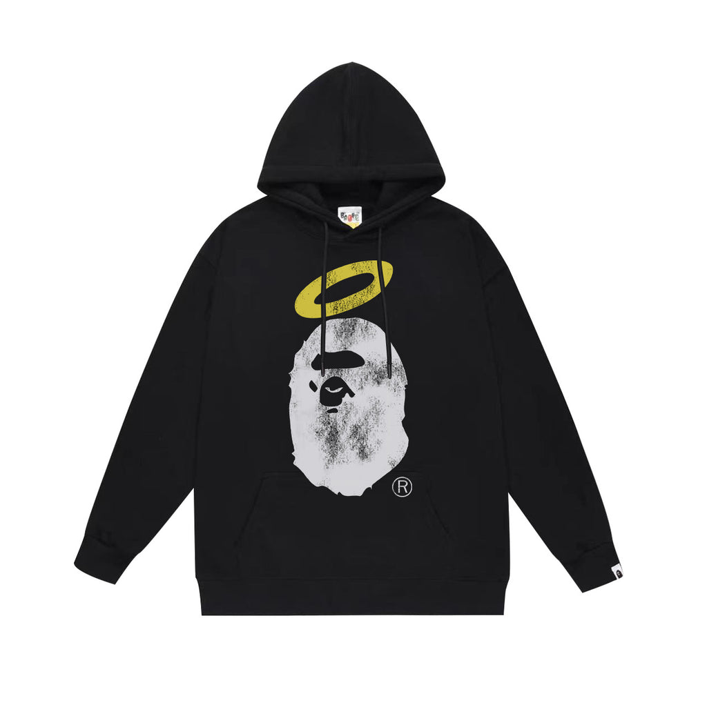 BAPE Hoodie Multi Camo Ape Head Print Street Fleece Pullover