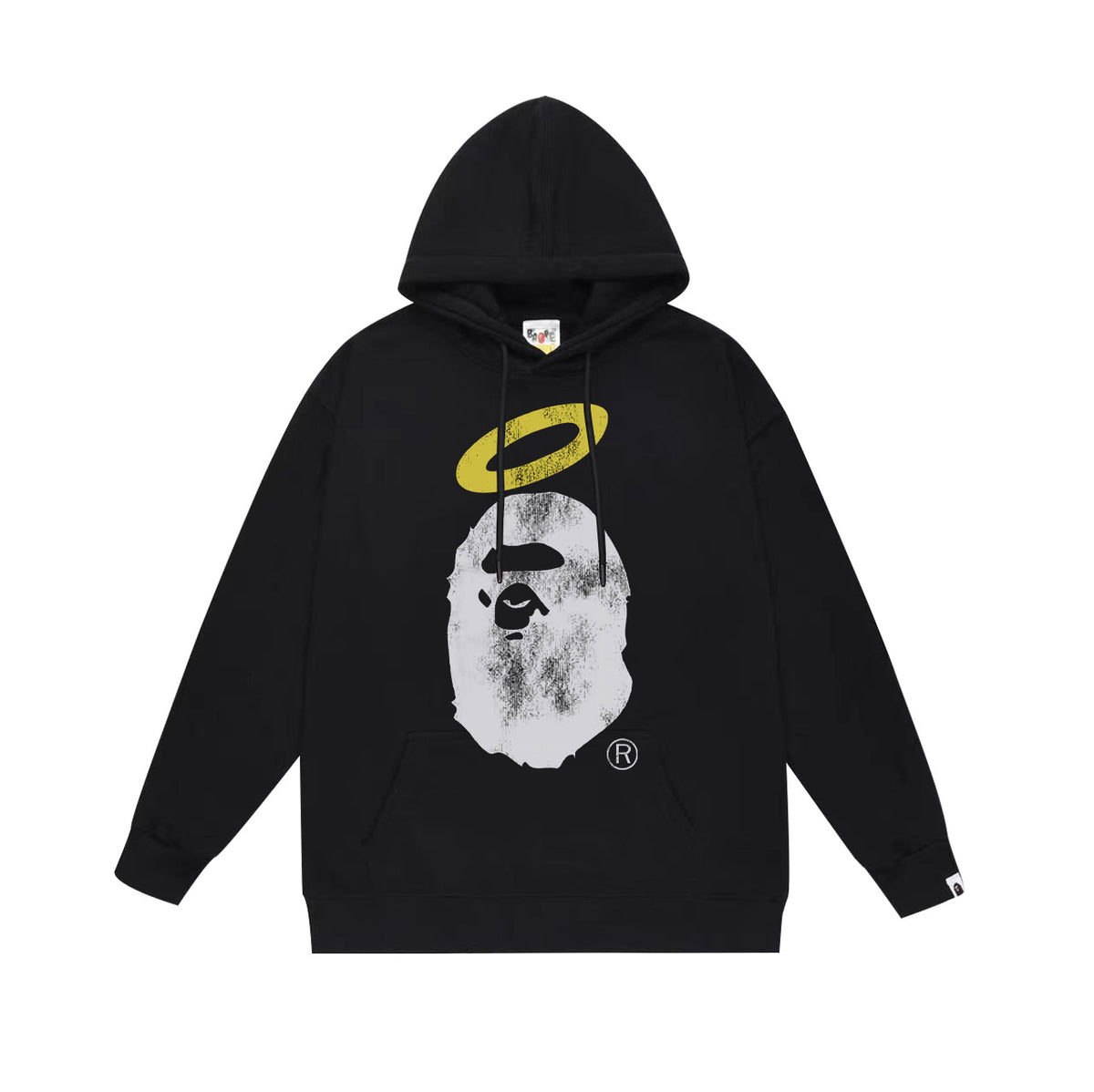BAPE Hoodie Multi Camo Ape Head Print Street Fleece Pullover