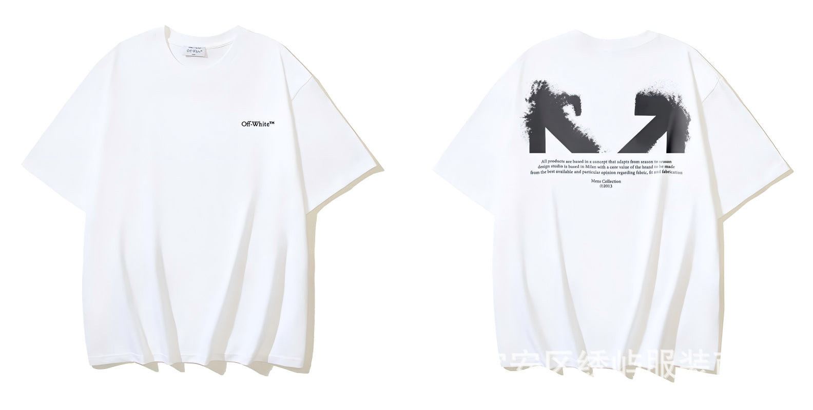 Figure Arrow Graphic Print Streetwear Crew Neck Short Sleeve T Shirt