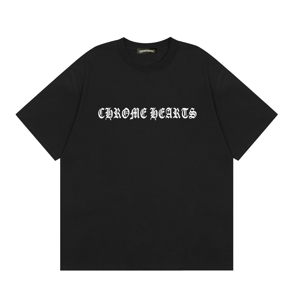 Chrome Hearts Multi‑Cross Horseshoe Graphic Oversized Tee Streetwear