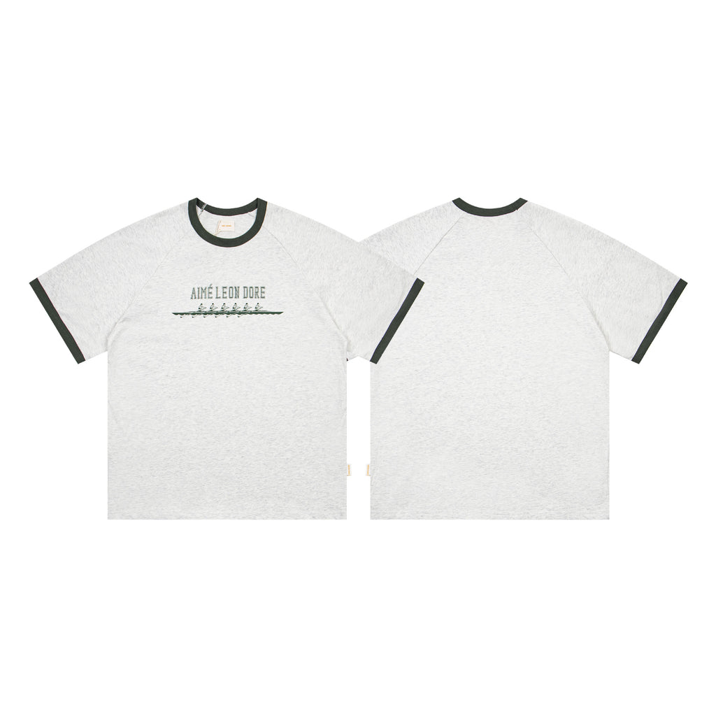 Aime Leon Dore Letter Graphic Crew Neck Short Sleeve T Shirt