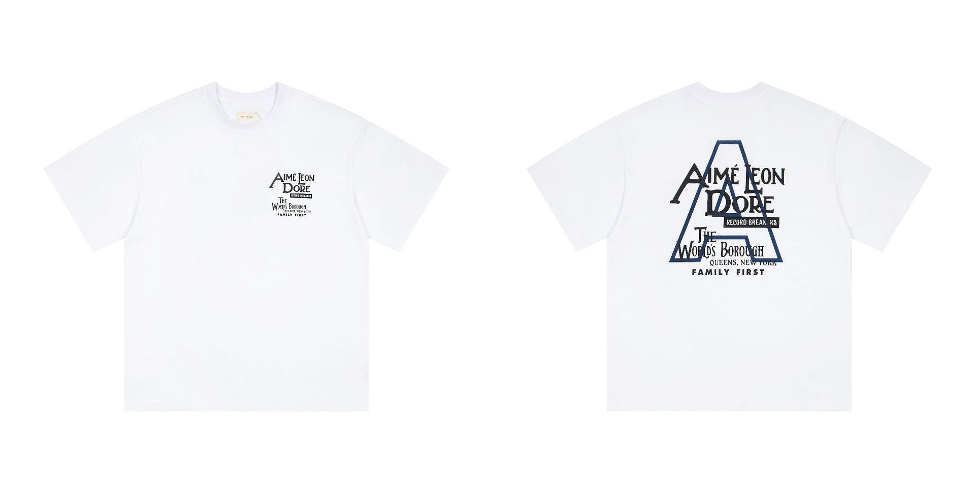 Aime Leon Dore Letter Graphic Crew Neck Short Sleeve T Shirt