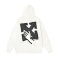 OFF-WHITE Caravaggio Angel Hoodie Heavyweight Streetwear Unisex