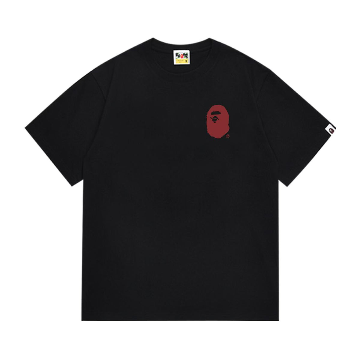 BAPE Ape Head Graphic Print Loose Unisex Streetwear T-Shirt