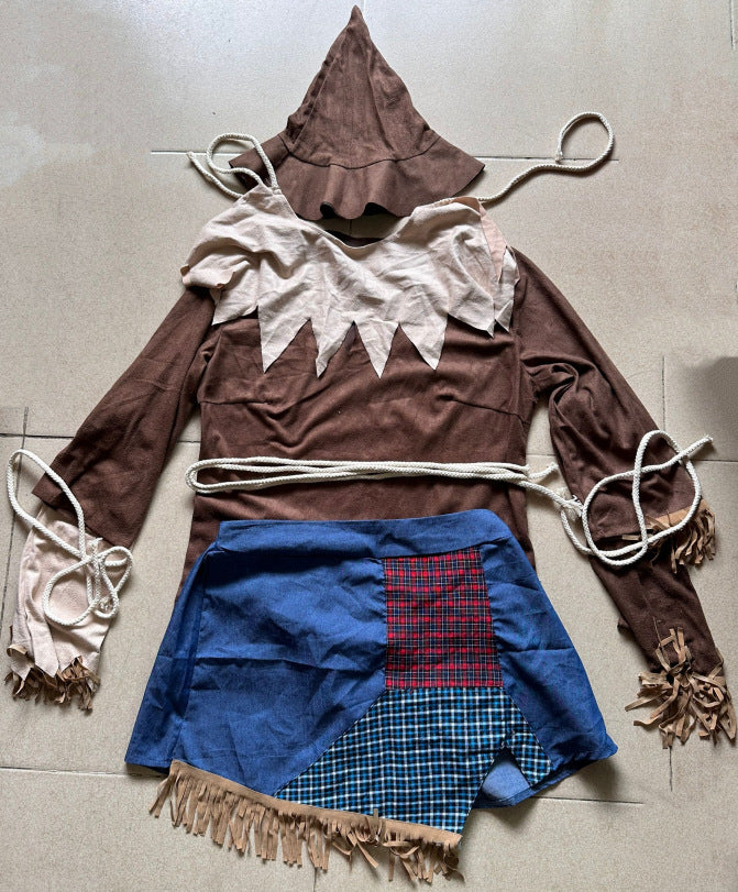 Halloween Women Scarecrow Zombie & Vampire Multi‑Style Cosplay Sets