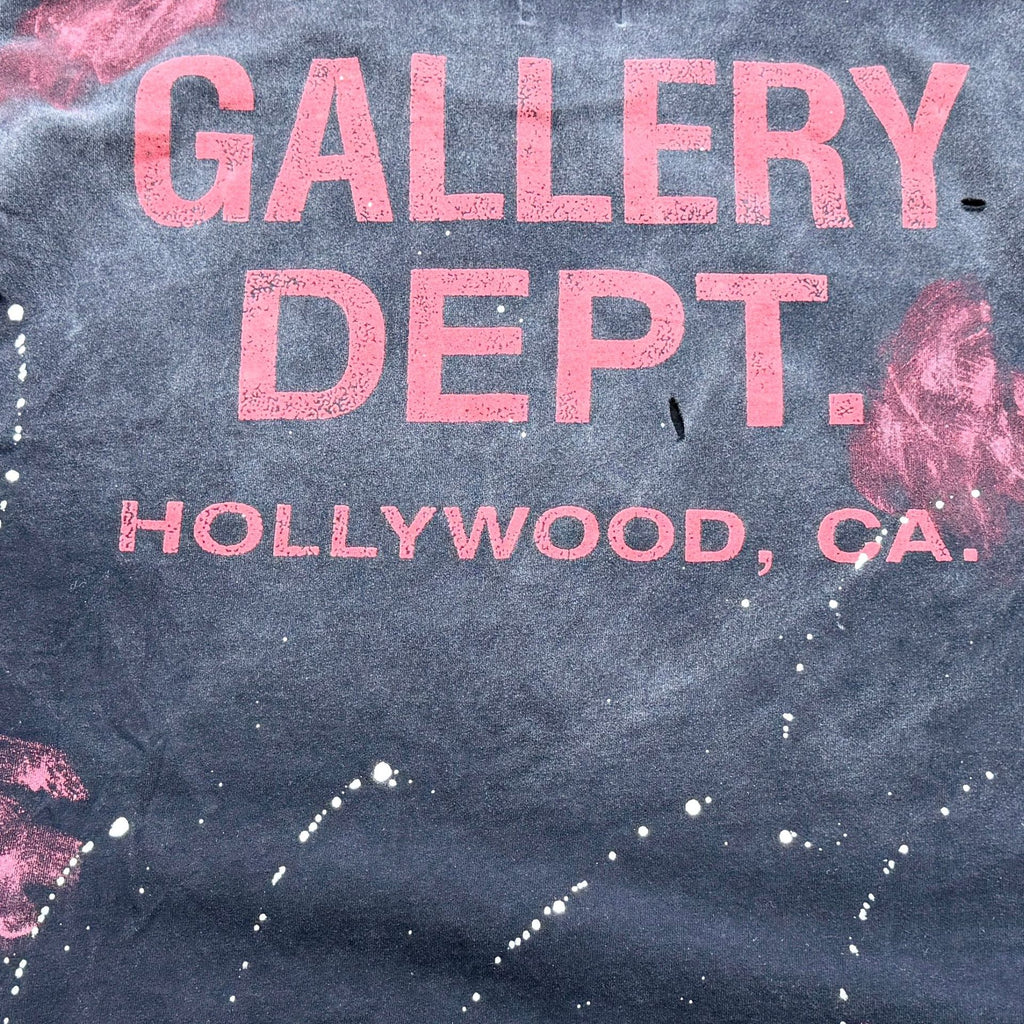 Gallery Dept California Limited Floral Distressed Crew Neck T Shirt