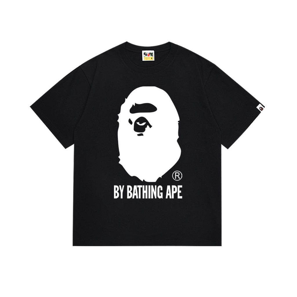 Bape Maneki Neko Ape Head Graphic Oversized Tee Streetwear Unisex