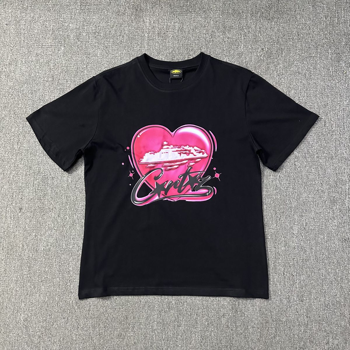 Corteiz Multi‑Graphic Print Crew Neck Short Sleeve T‑Shirt Unisex