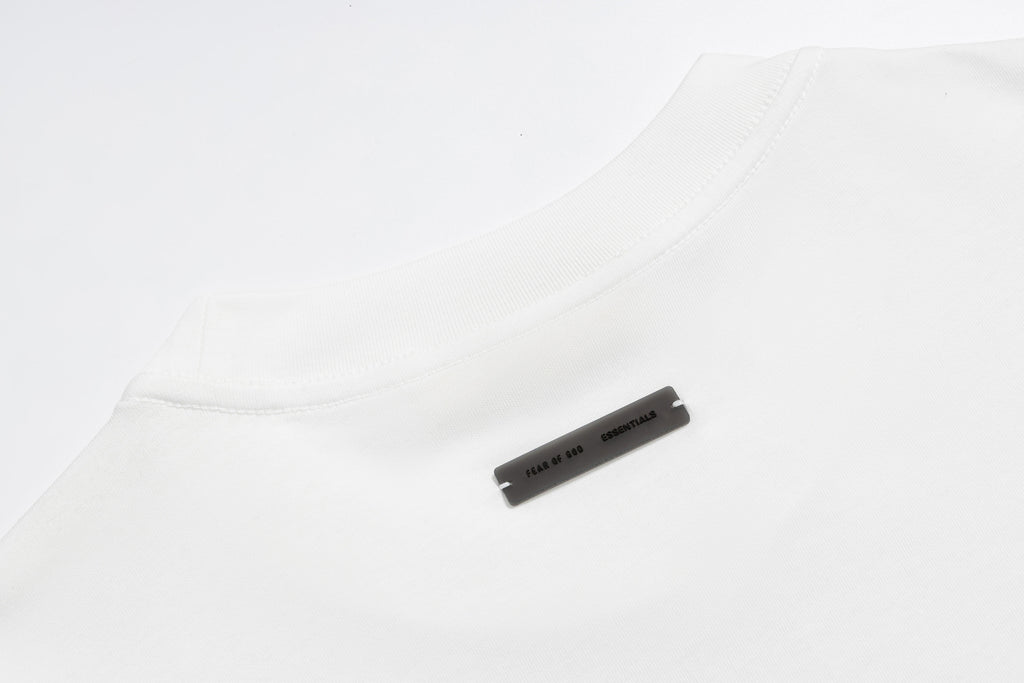 Fear Of God Essentials Letter Series Crew Neck Short Sleeve T Shirt
