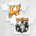 Warzone Studios Style Y2K Double Sided Graffiti Oversized Vintage Cotton Tee