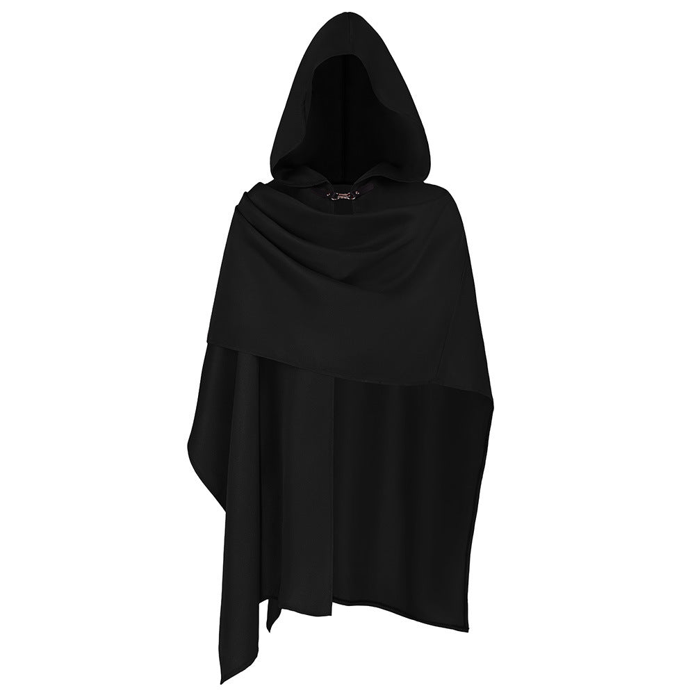 Halloween Medieval Hooded Shawl Cloak Dark Ranger Cosplay Cape