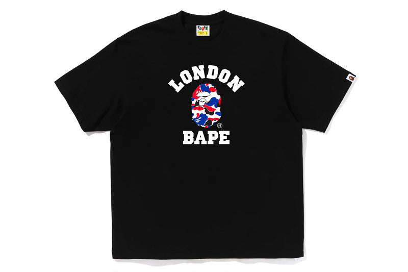 Bape Ape Head Shark Baby Milo Multi‑Print Heavyweight Tee Multi‑Style