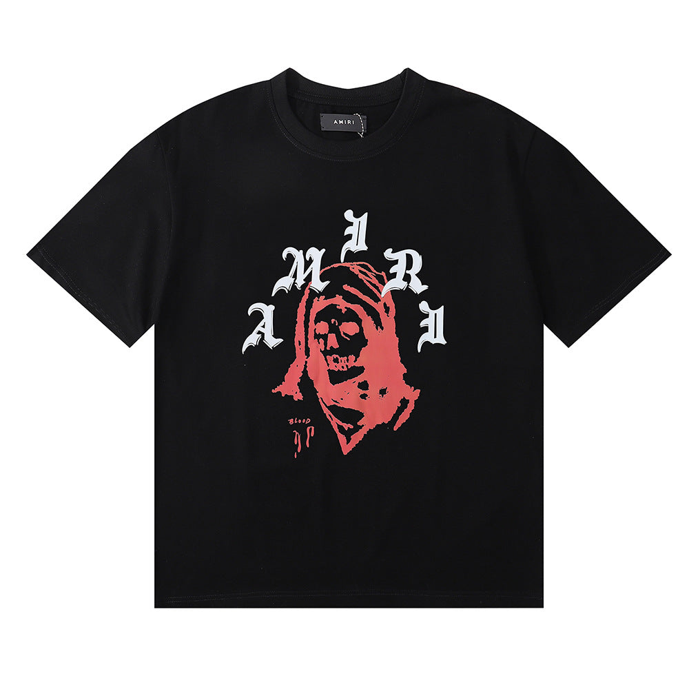 Amiri Peace Dove Graphic Oversized Tee Streetwear Unisex
