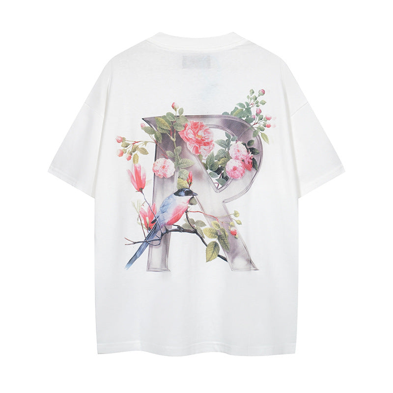Represent Vintage Washed Graphic Short Sleeve Tee Streetwear Unisex