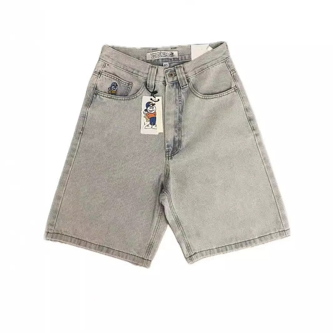 Polar Skate Co Y2K Baggy Jeans-Jorts Skateboard-Shorts