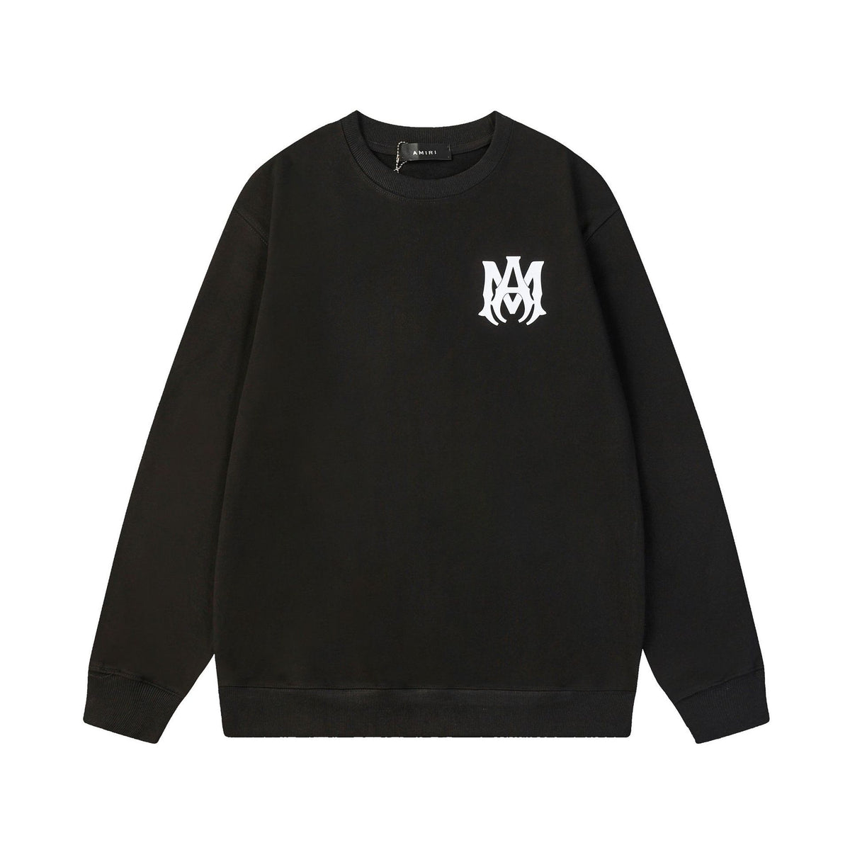 Amiri Logo Letter Dragon Angel Eagle Crewneck Sweatshirt Streetwear