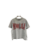 Mowalola Vintage Varsity Letter Print Crew Neck Unisex T Shirt
