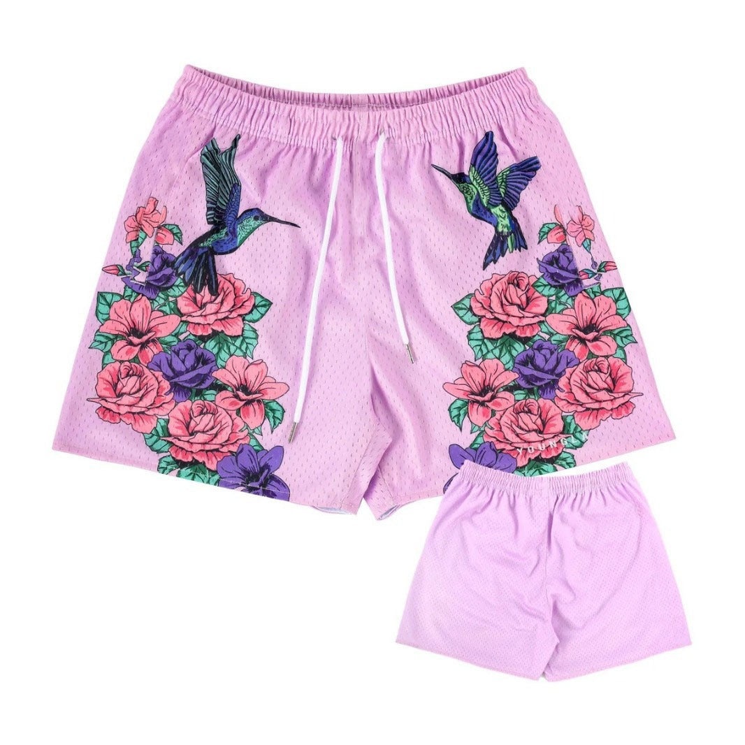 YOUNGLA 141 The Block Party Shorts