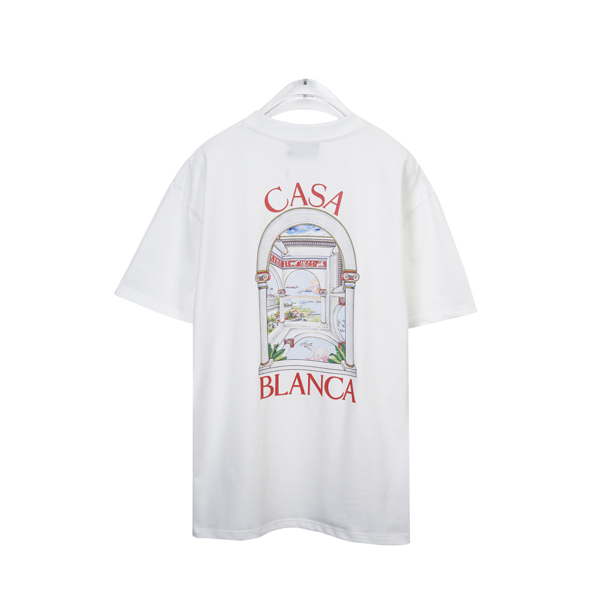 Casablanca Art Print Loose Unisex Short Sleeve Graphic T-Shirt