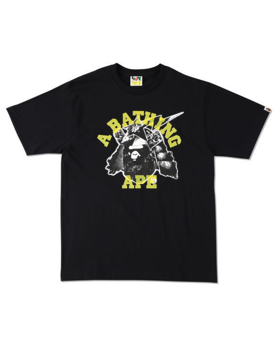 Bape Baby Milo Multi‑Print Graphic Oversized Tee Streetwear Unisex