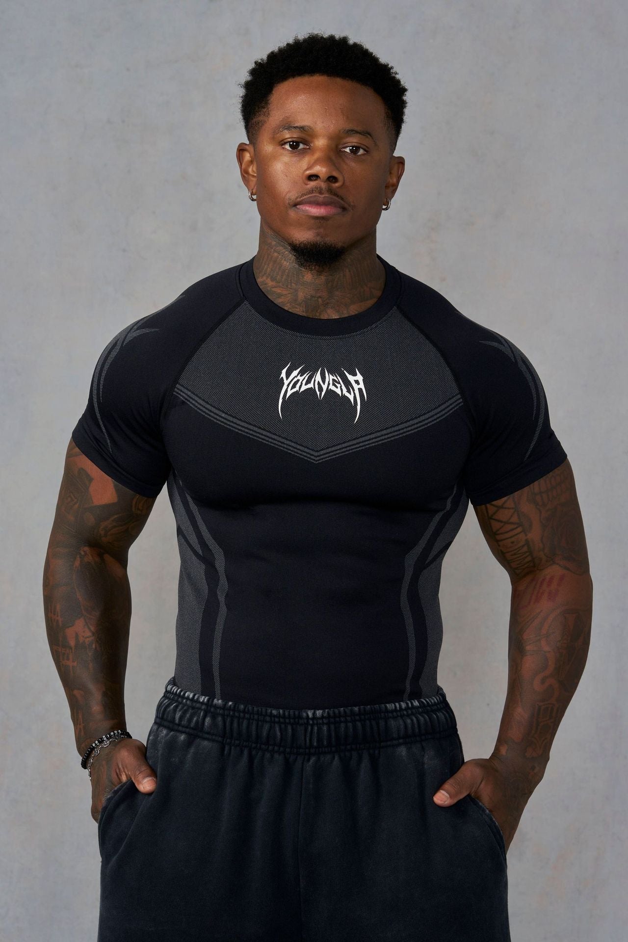 YOUNGLA 4041 Warrior Compression Tees