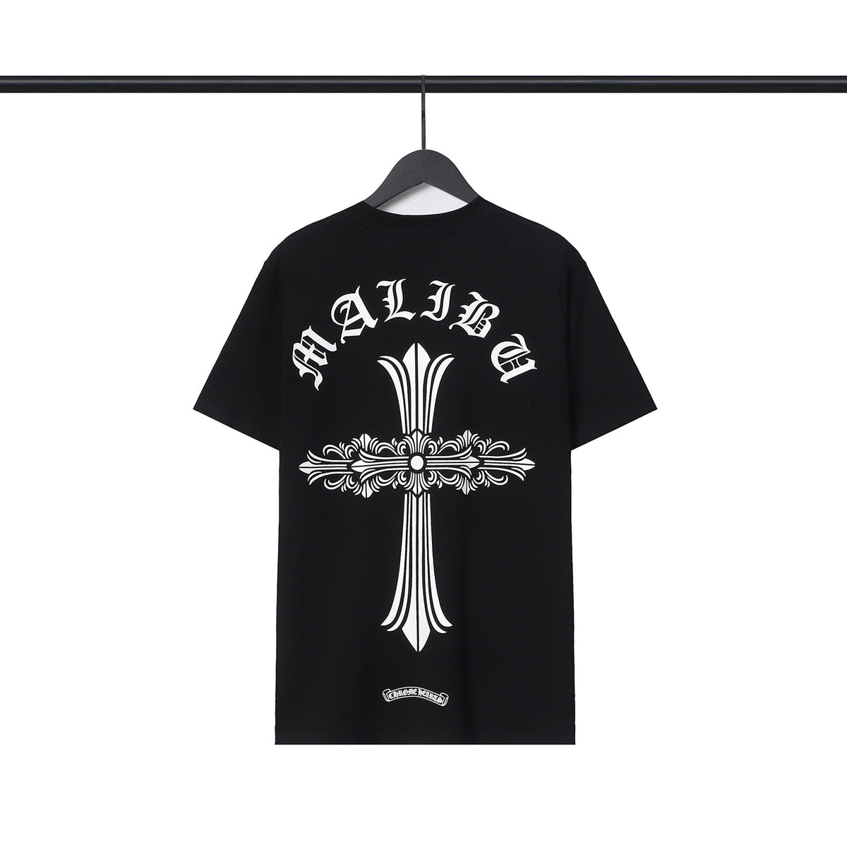 Chrome Hearts Sanskrit Cross Horseshoe Graphic Tee Multi‑Style