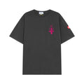 Cav Empt Washed Cross Patch Crew Neck Short Sleeve T Shirt Unisex