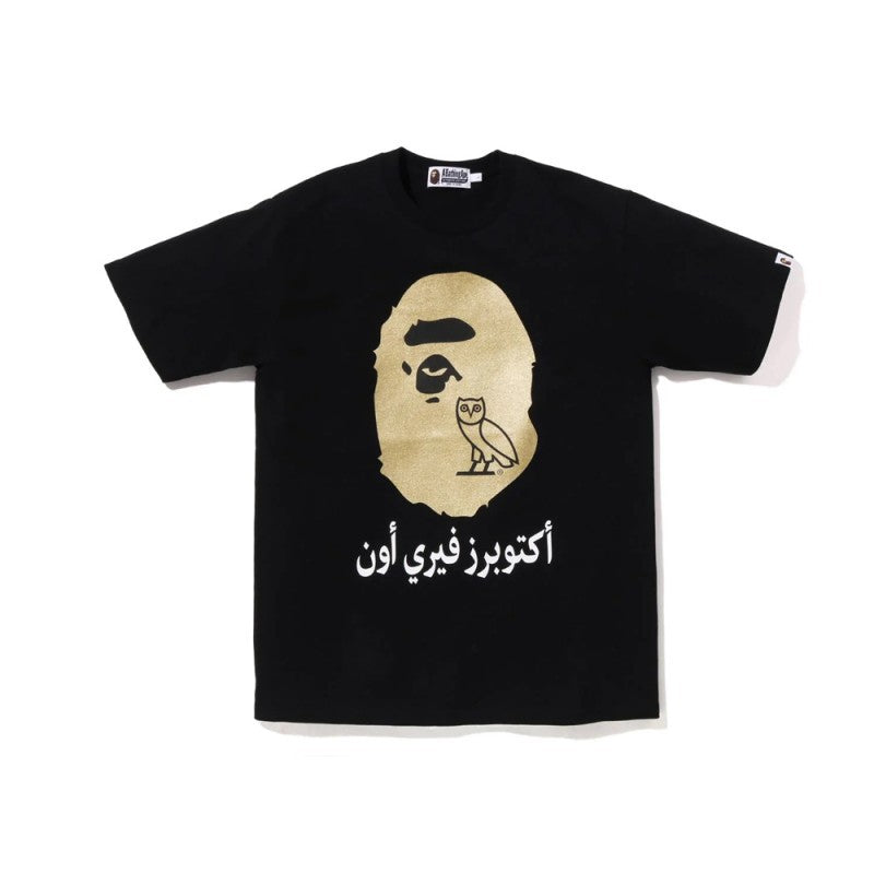 BAPE Camo Shark Ape Head Print Crew Neck Short Sleeve T‑Shirt Unisex