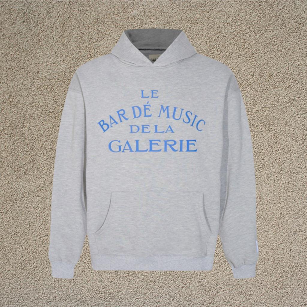 Gallery Dept Letter Print Hoodie Loose Couple Streetwear Sweatshirt