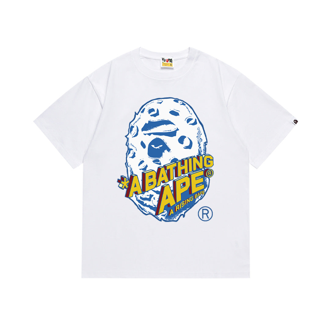 Bape Maneki Neko Ape Head Graphic Oversized Tee Streetwear Unisex