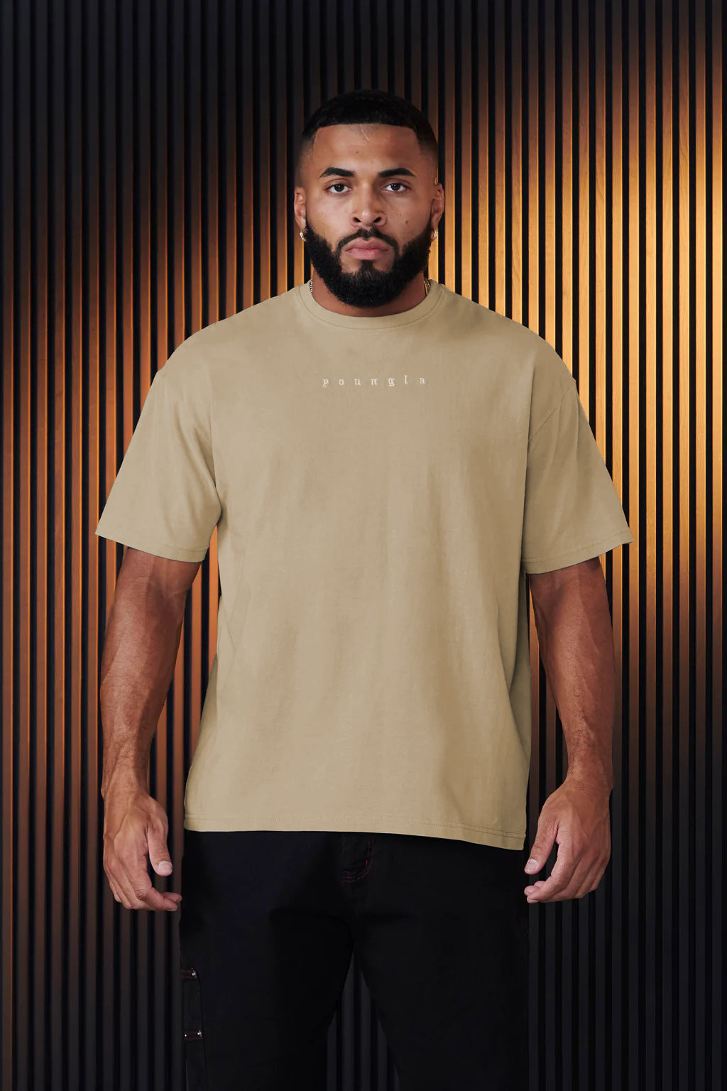 YOUNGLA 401 Essential Jacked Tees