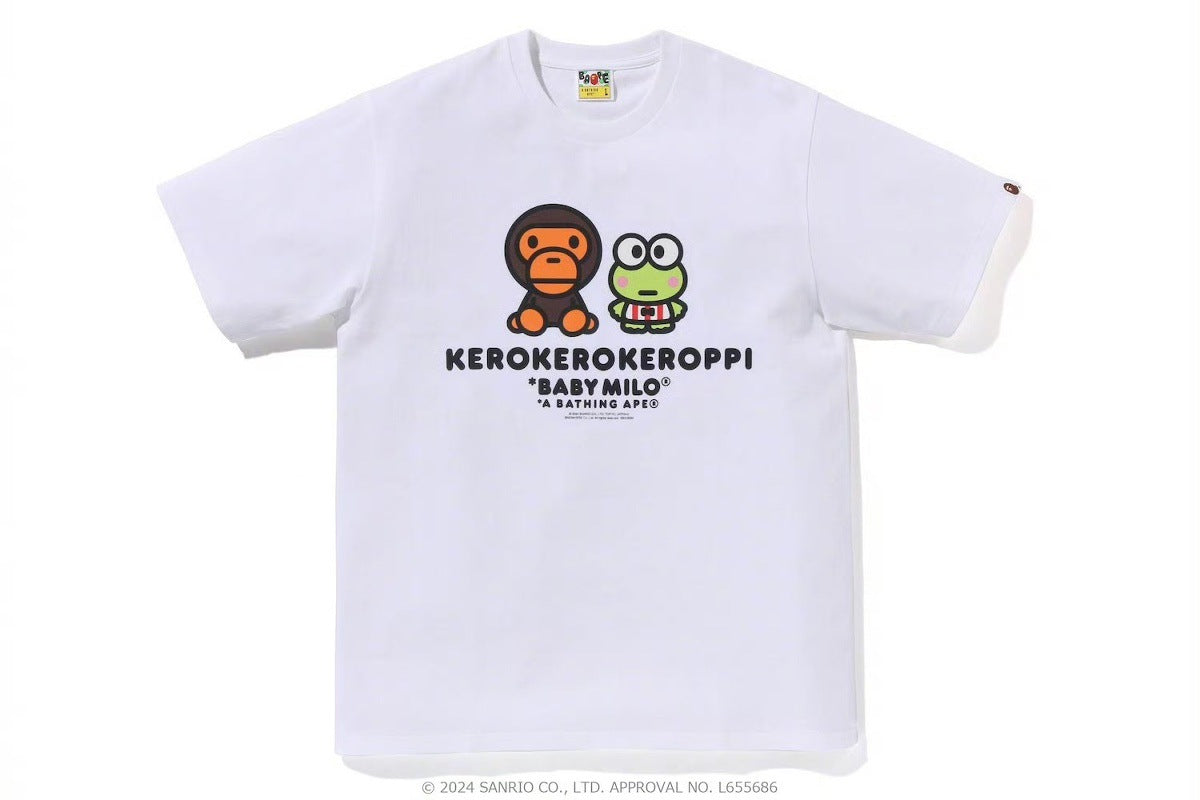 BAPE Baby Milo x Sanrio Characters Graphic T-Shirt Unisex