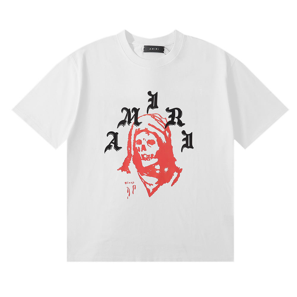 Amiri Peace Dove Graphic Oversized Tee Streetwear Unisex