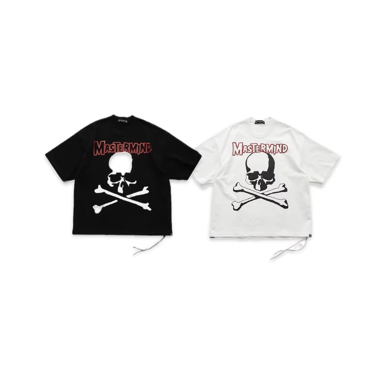 Mastermind Japan Skull Print Crew Neck Short Sleeve T Shirt Unisex