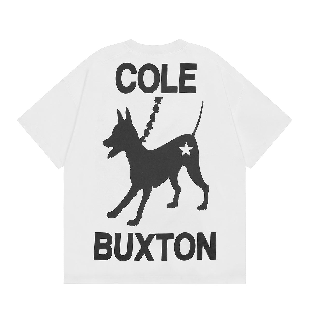 Cole Buxton Multi‑Slogan Graphic Oversized Tee Streetwear Unisex