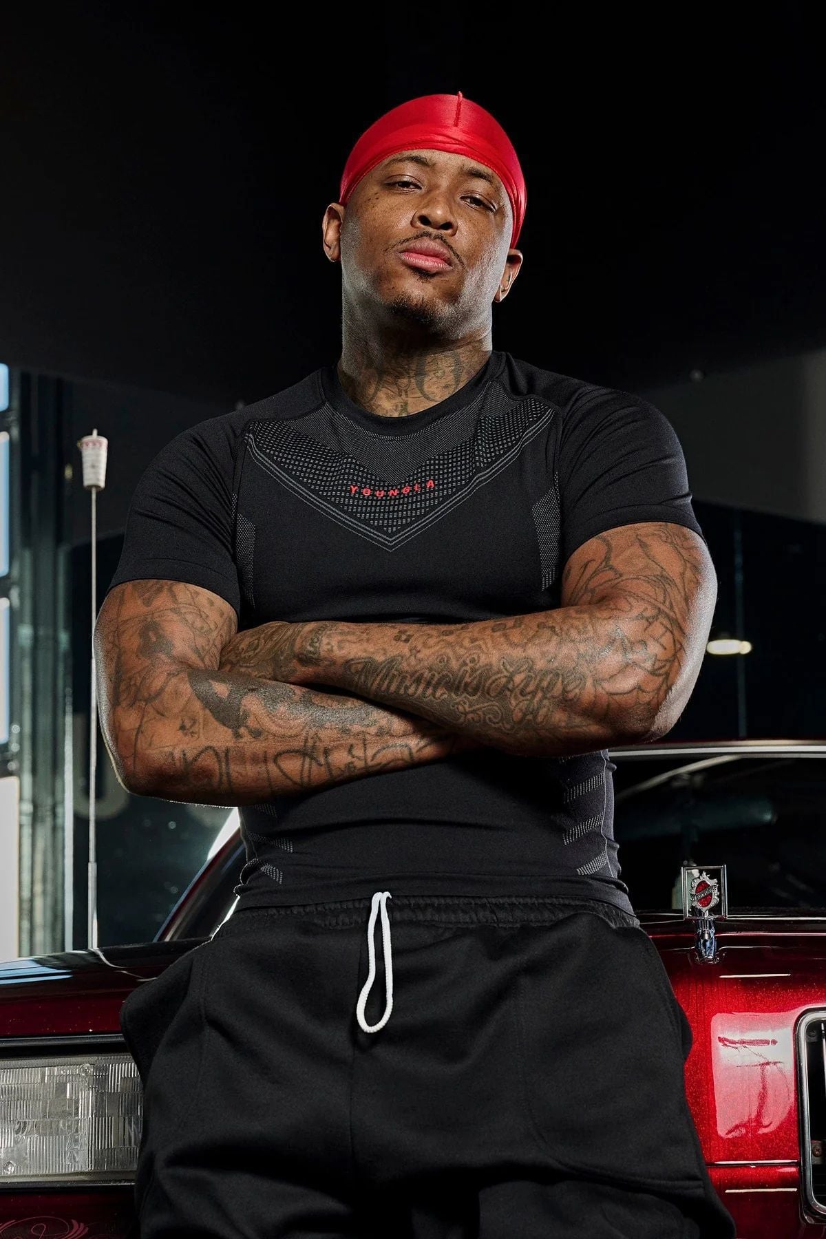 YOUNGLA 465 Superhero Compression Tees