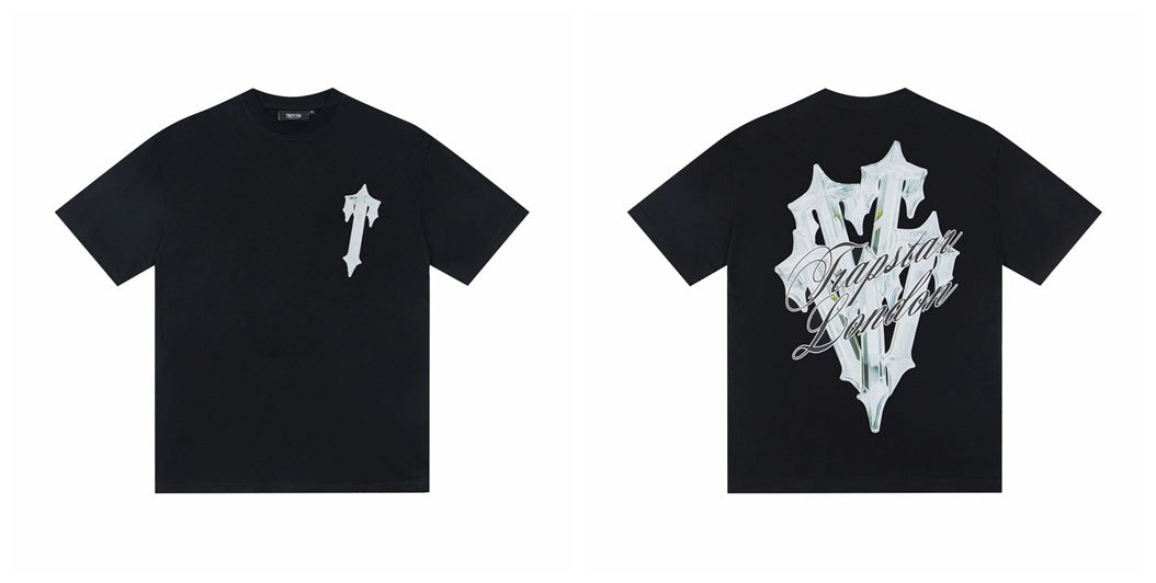 Trapstar Multi‑Graphic Print Oversized Tee Streetwear Unisex