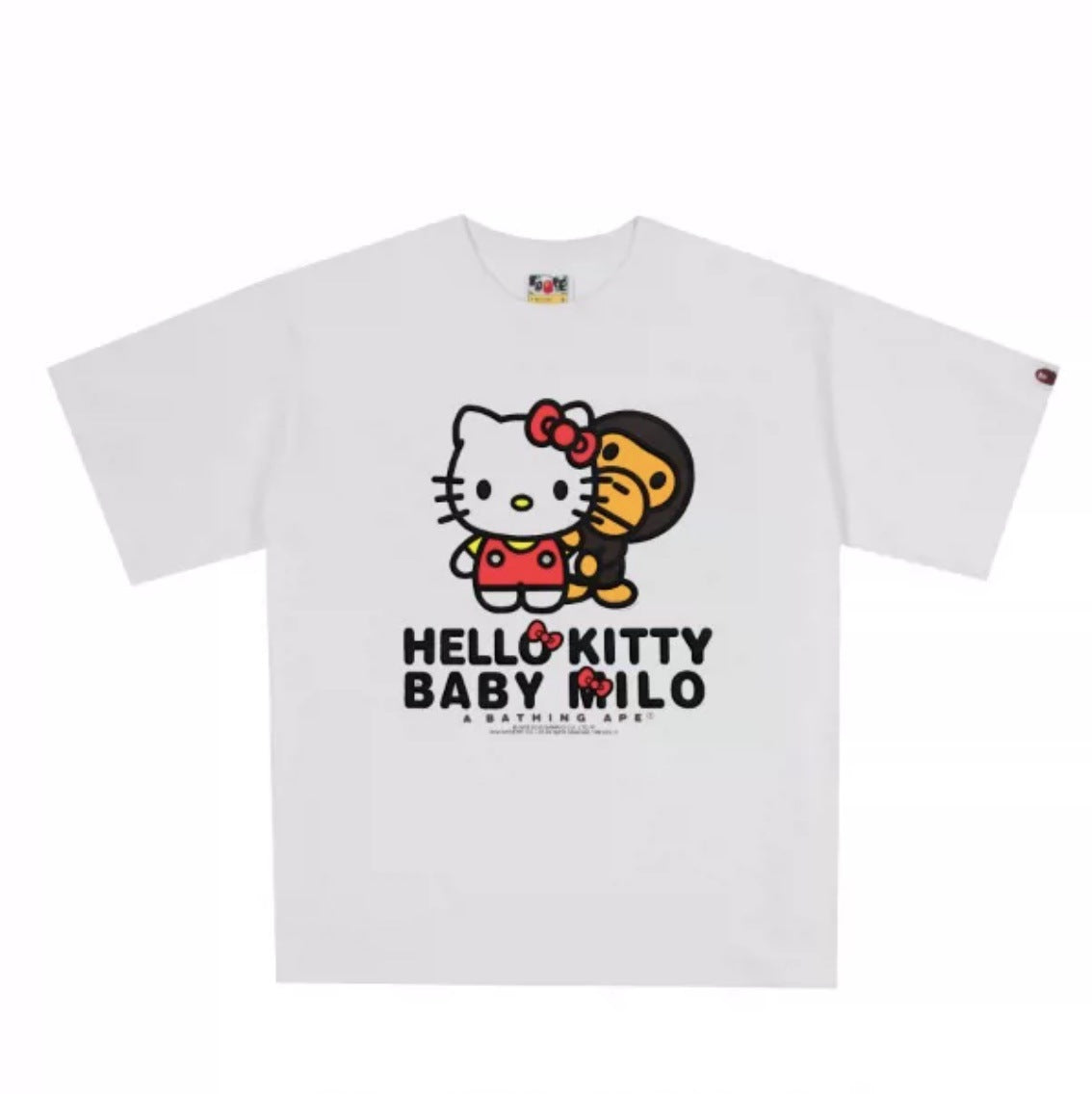 BAPE Baby Milo x Sanrio Characters Graphic T-Shirt Unisex
