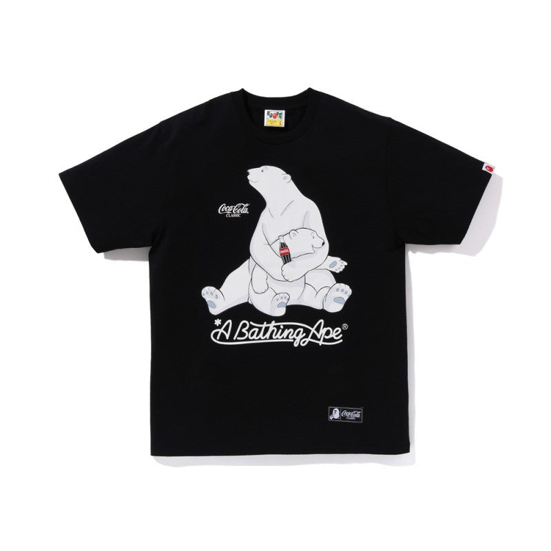 BAPE Camo Shark Ape Head Print Crew Neck Short Sleeve T‑Shirt Unisex