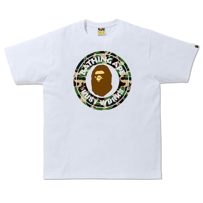 Bape Baby Milo Multi‑Print Graphic Oversized Tee Streetwear Unisex