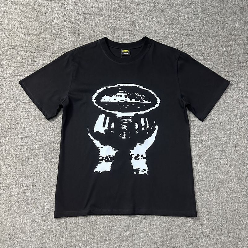 Corteiz Logo Letter Print Crew Neck Short Sleeve T‑Shirt Unisex