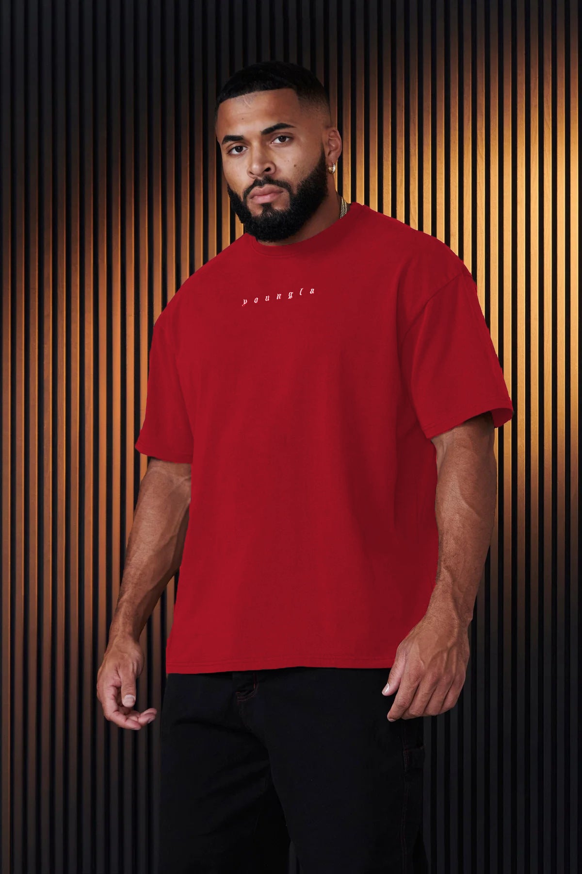 YOUNGLA 401 Essential Jacked Tees