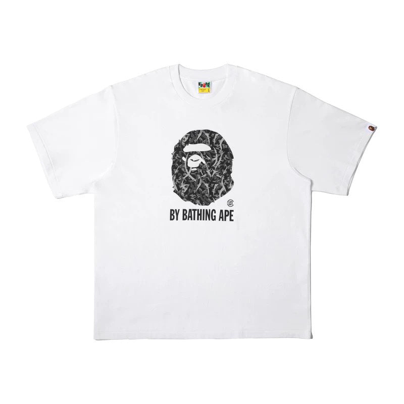 BAPE Ape Head Shark Print Loose Casual Unisex Short Sleeve T-Shirt