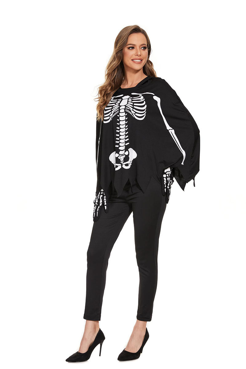 Halloween Men & Women Skeleton Ghost Bride Cosplay Couple Party Sets