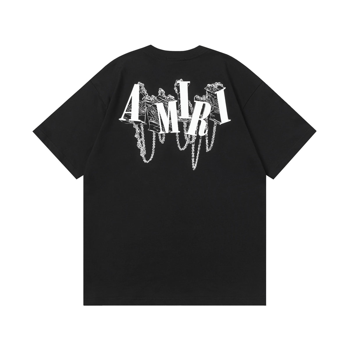 Amiri Multi‑Letter Graphic Oversized Short Sleeve Tee Multi‑Style