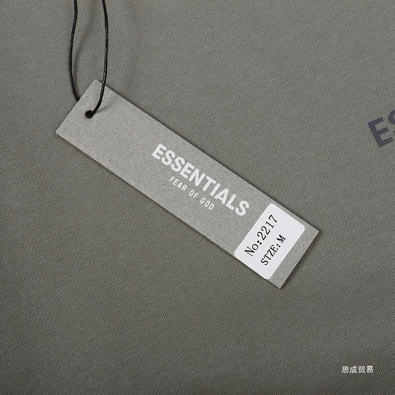 Fear of God ESSENTIALS Small Logo Crewneck Sweatshirt Chest & Sleeve