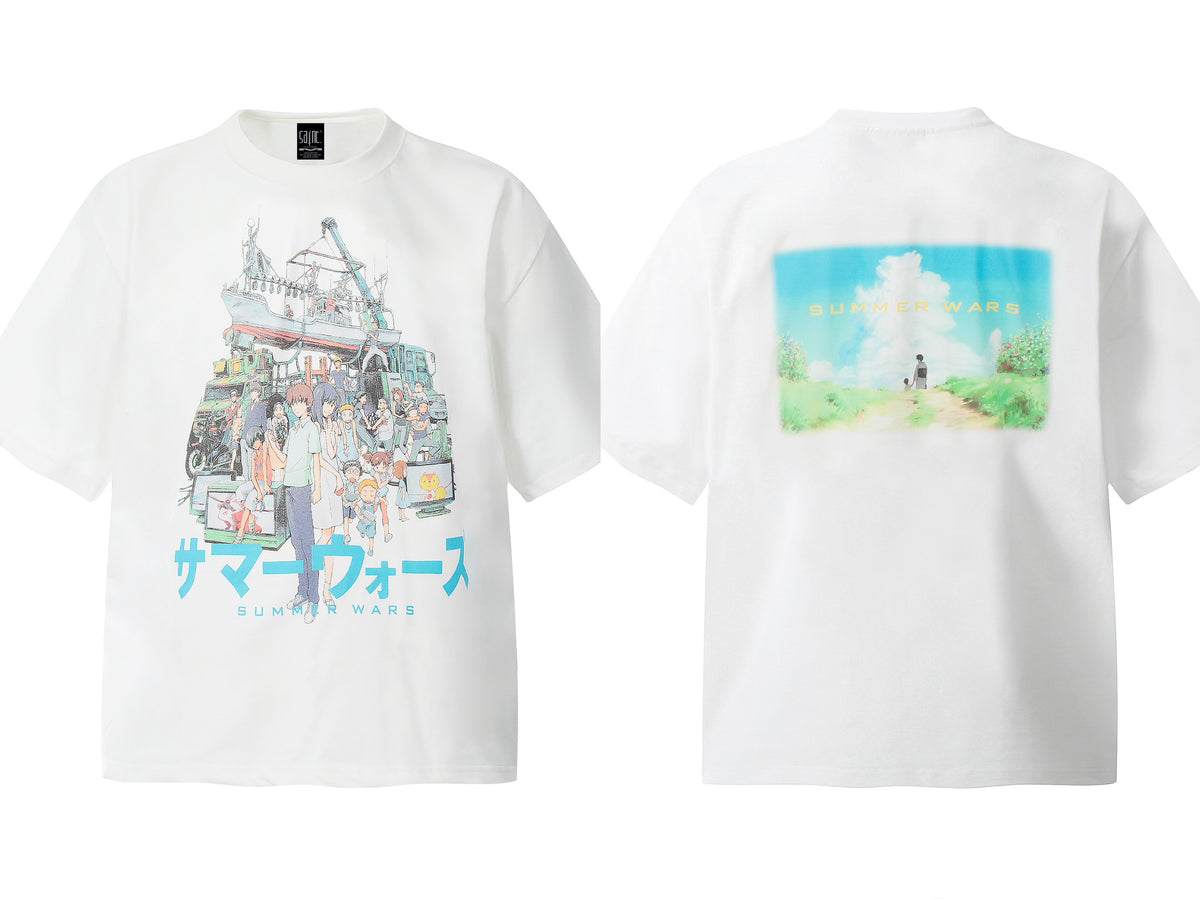 Saint Michael Vintage Washed Multi‑Print Graphic Oversized Tee Street