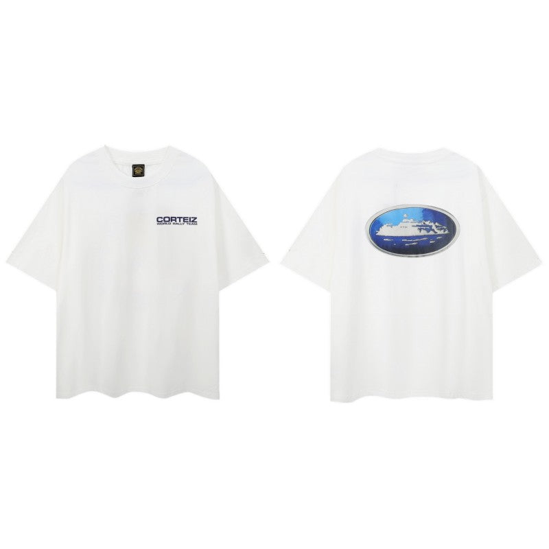 Corteiz Graffiti Graphic Tee Loose Unisex High Street T-Shirt